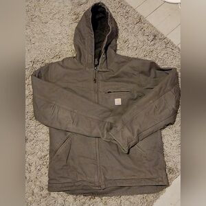 Men's Sherpa Lined Carhartt Jacket - Sz M